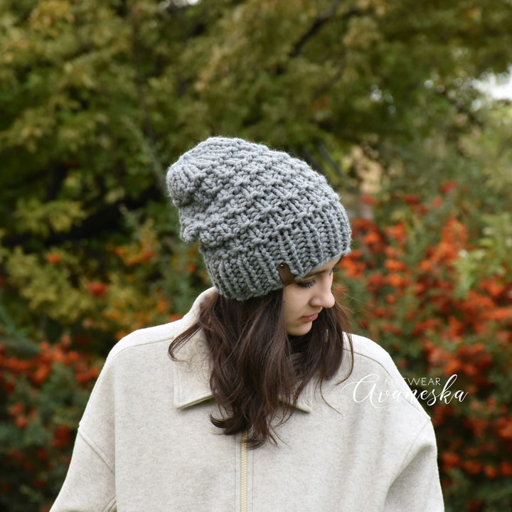 Chunky Extra Slouchy Hat | THE TRIXIE