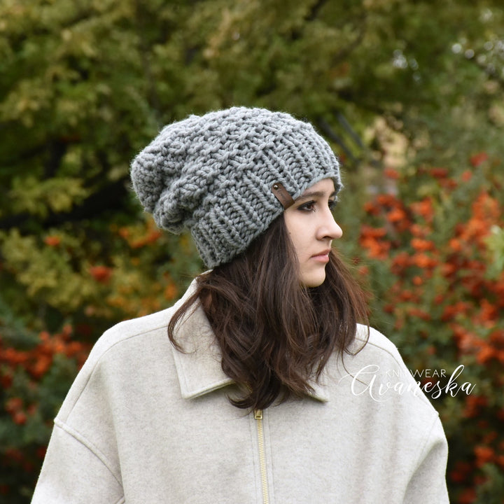 Chunky Extra Slouchy Hat | THE TRIXIE
