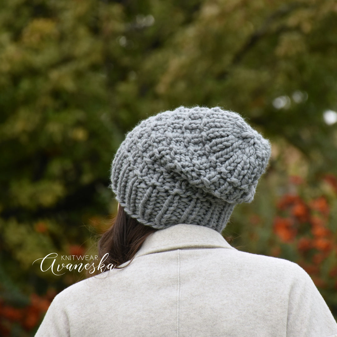 Chunky Extra Slouchy Hat | THE TRIXIE