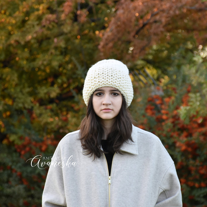 Knit Chunky Beanie | THE BETTY