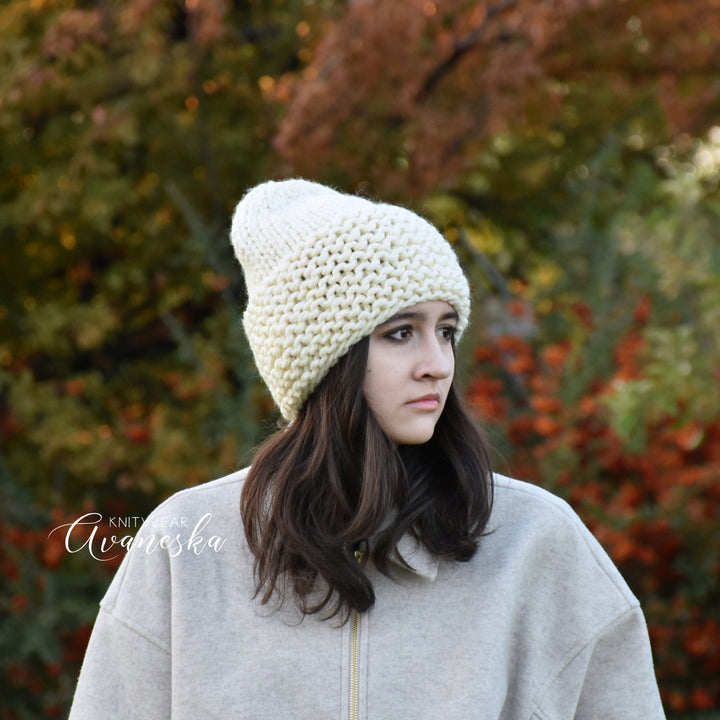 Knit Chunky Beanie | THE BETTY