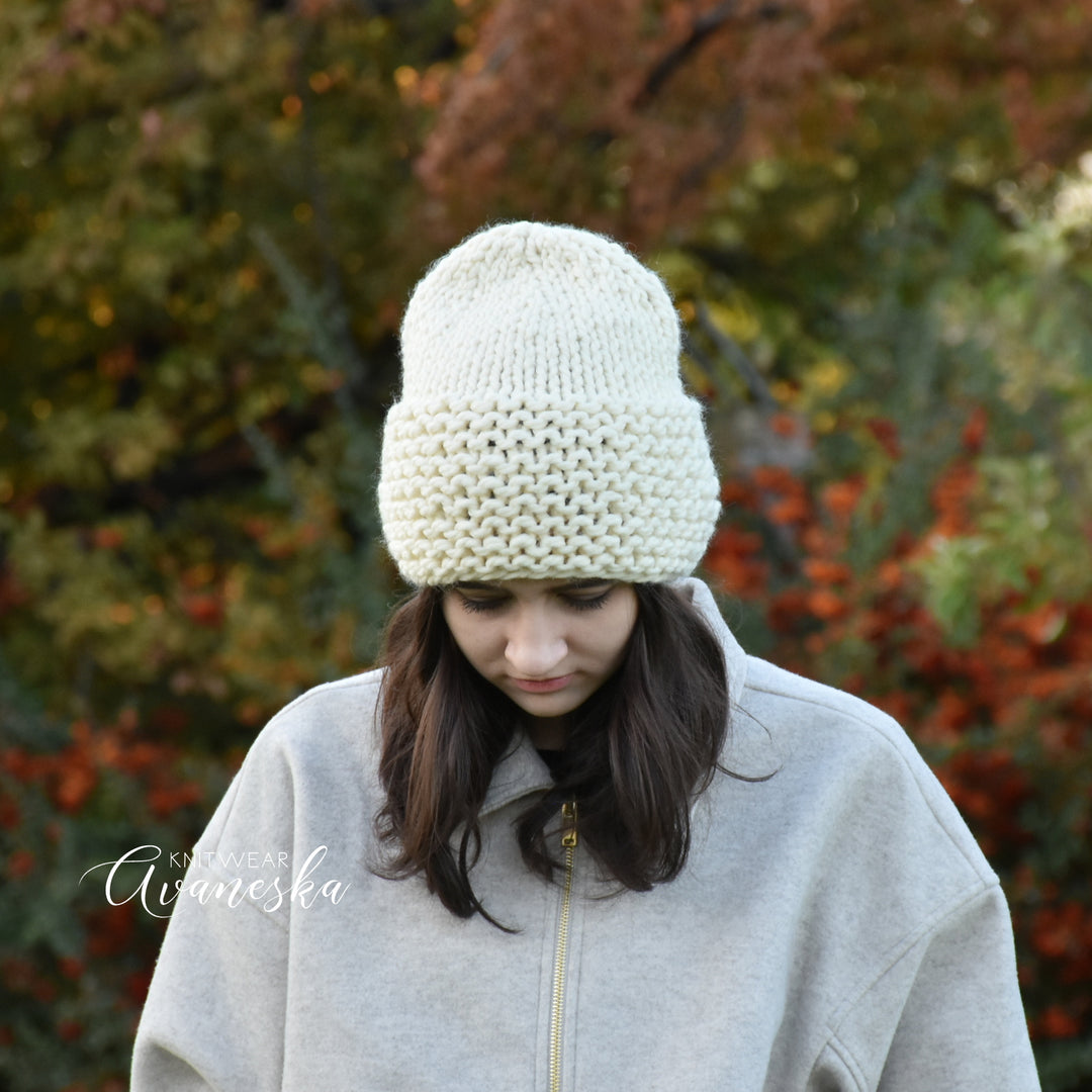 Knit Chunky Beanie | THE BETTY