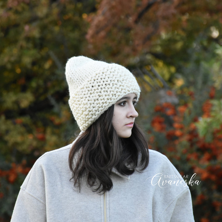 Knit Chunky Beanie | THE BETTY
