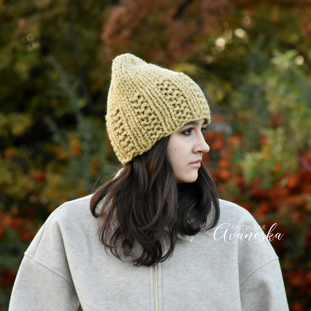Knit Chunky Beanie | THE EMMA