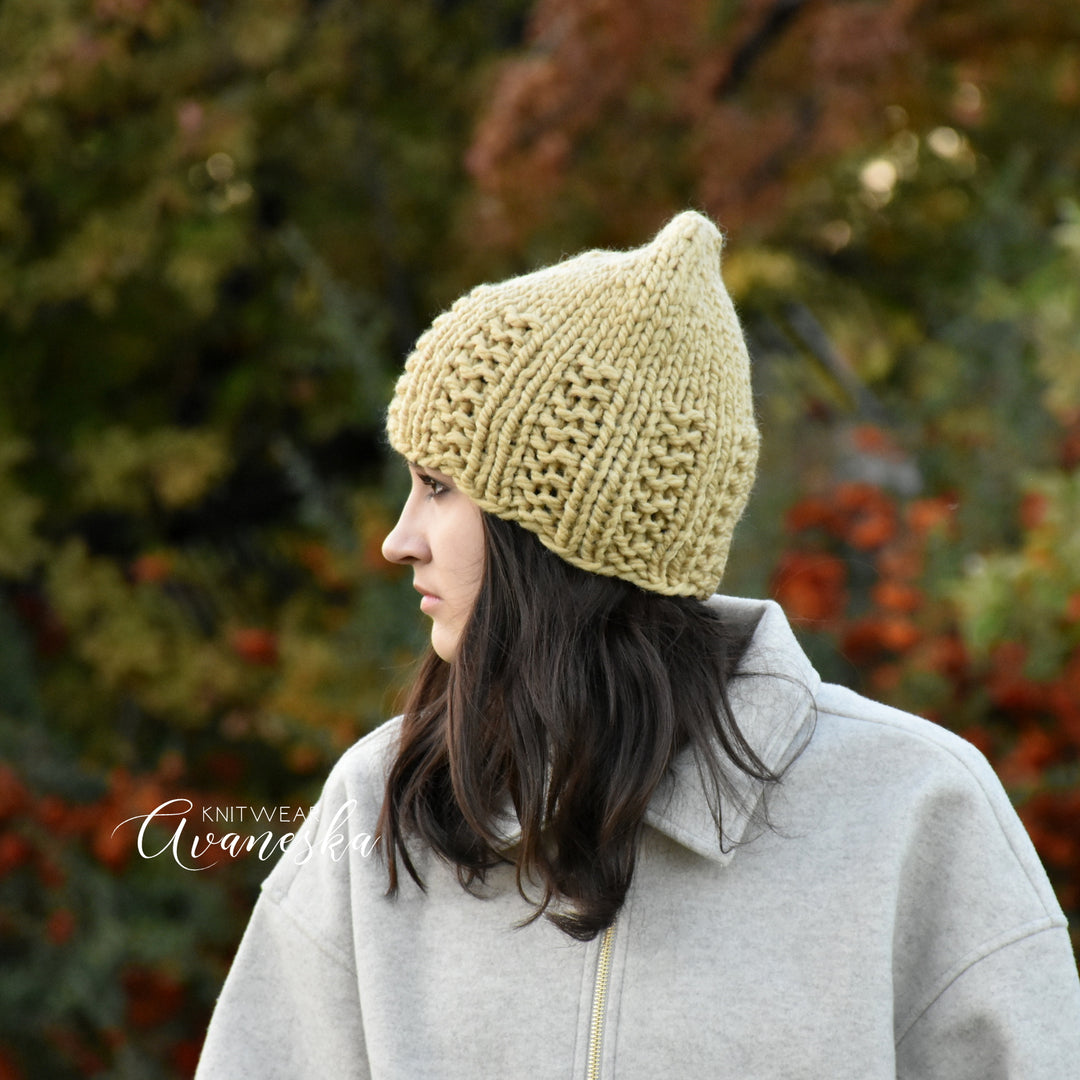 Knit Chunky Beanie | THE EMMA