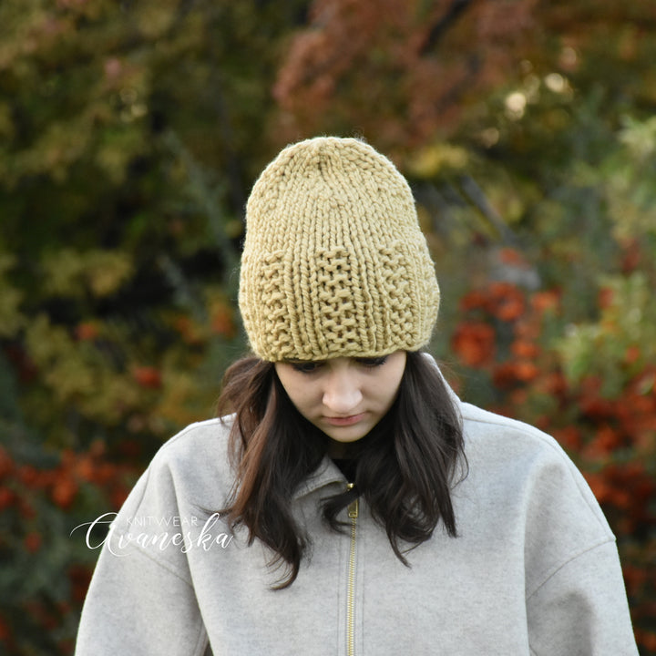 Knit Chunky Beanie | THE EMMA