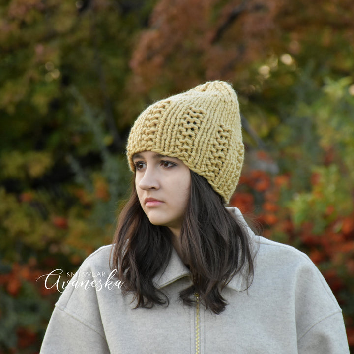 Knit Chunky Beanie | THE EMMA