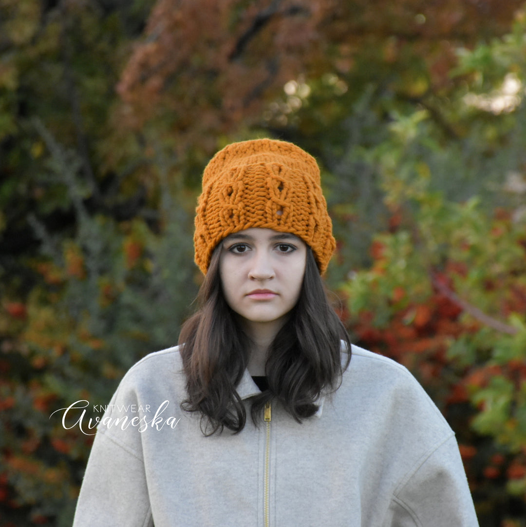 Knit Chunky Beanie | THE CALISTA
