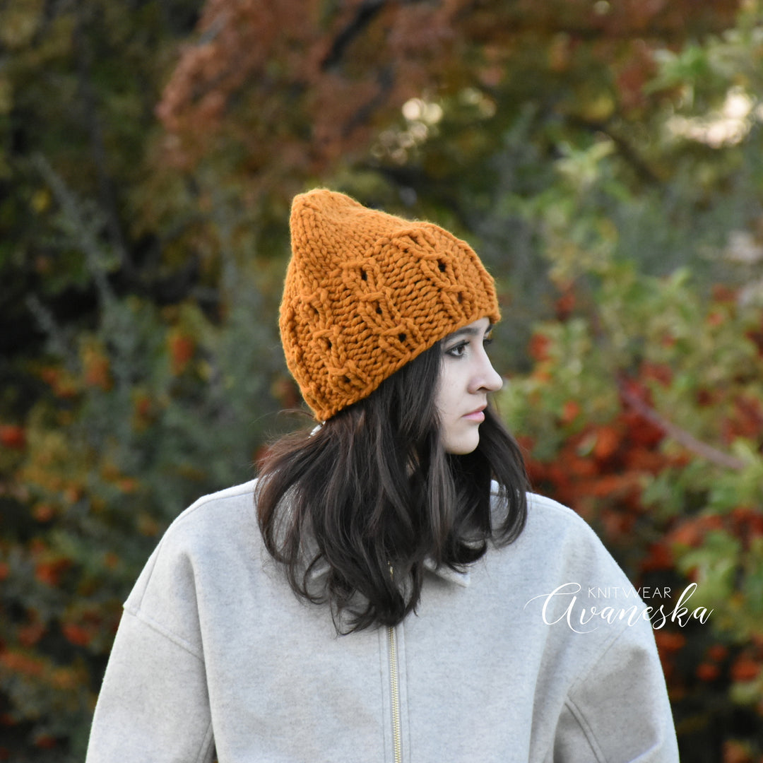 Knit Chunky Beanie | THE CALISTA