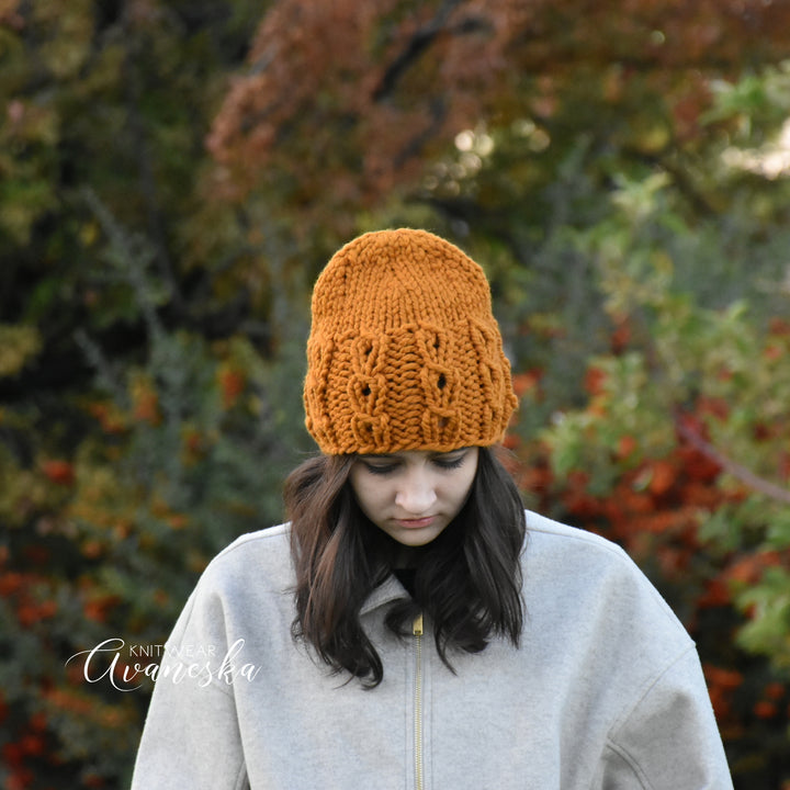 Knit Chunky Beanie | THE CALISTA