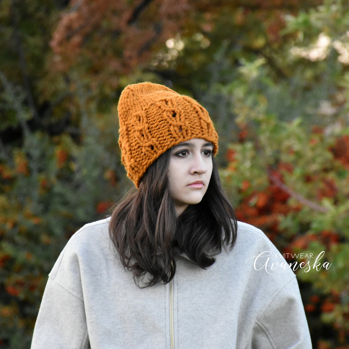 Knit Chunky Beanie | THE CALISTA