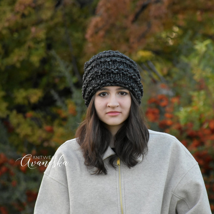 Knit Chunky Beanie | THE OASBY