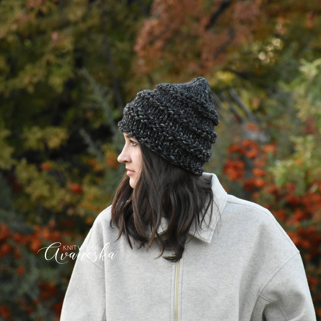 Knit Chunky Beanie | THE OASBY