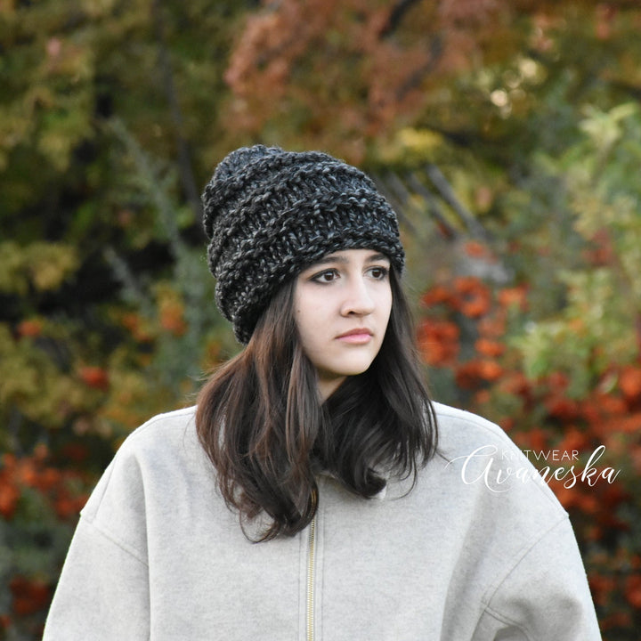 Knit Chunky Beanie | THE OASBY