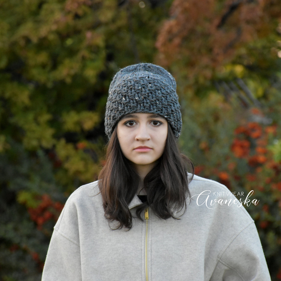 Knit Chunky Beanie | THE MILA