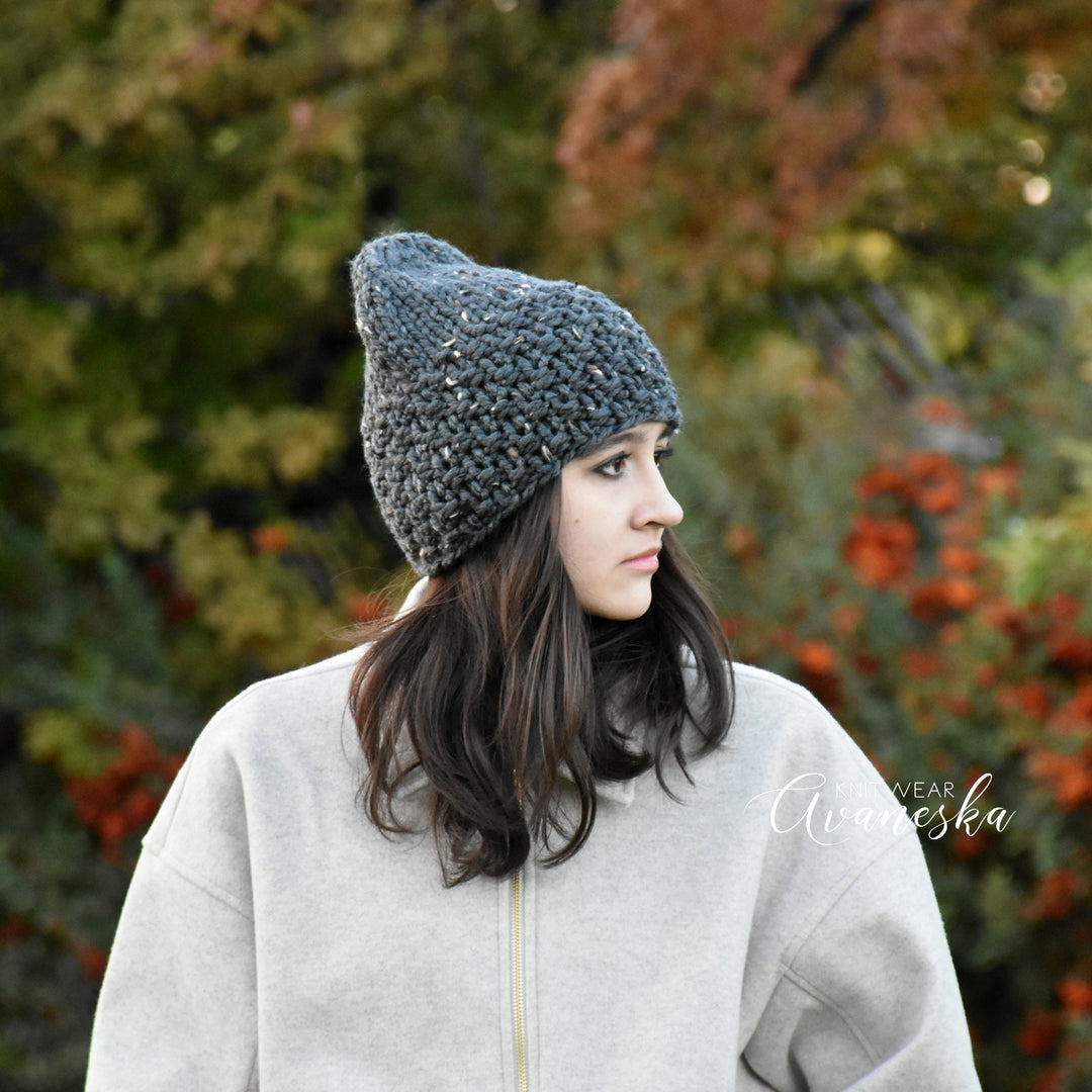 Knit Chunky Beanie | THE MILA