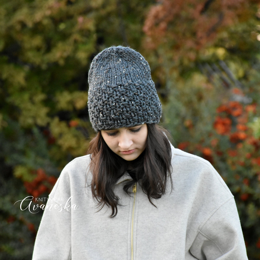 Knit Chunky Beanie | THE MILA