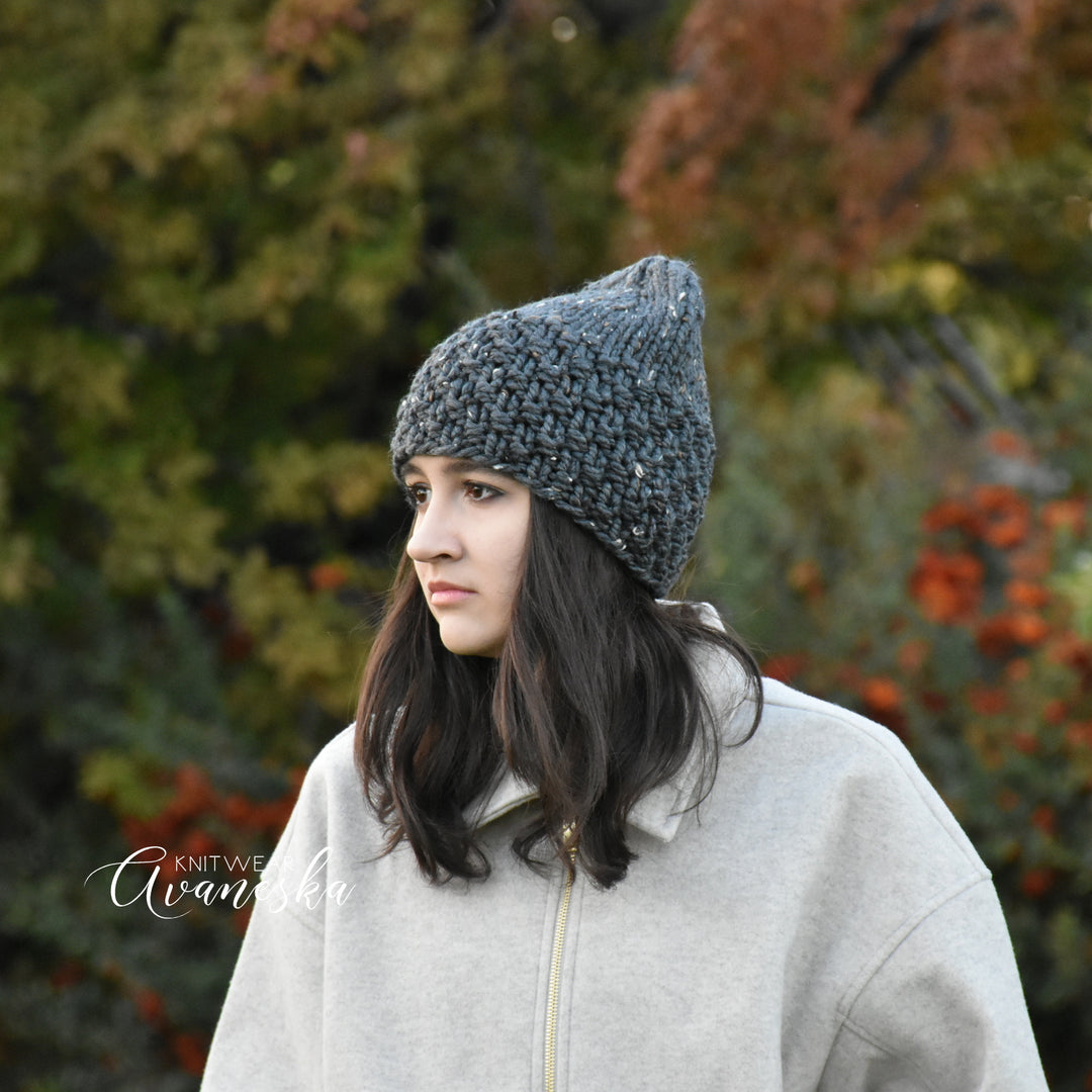 Knit Chunky Beanie | THE MILA