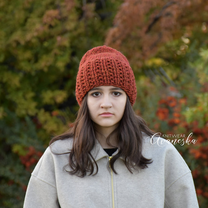 Knit Chunky Beanie | THE STELLA