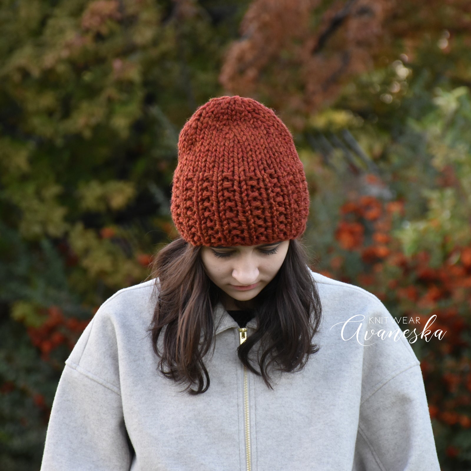 Knit Chunky Beanie | THE STELLA – Avaneska Knitwear