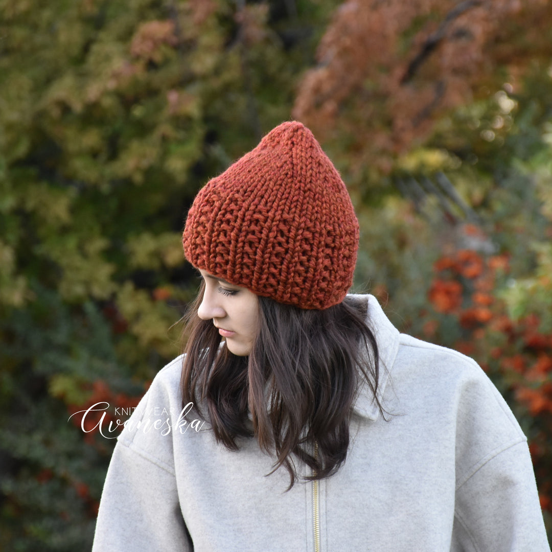 Knit Chunky Beanie | THE STELLA