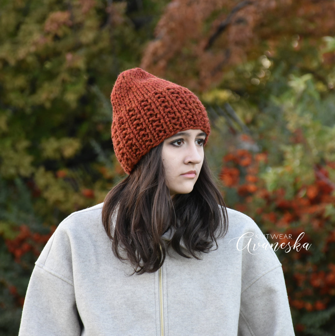 Knit Chunky Beanie | THE STELLA