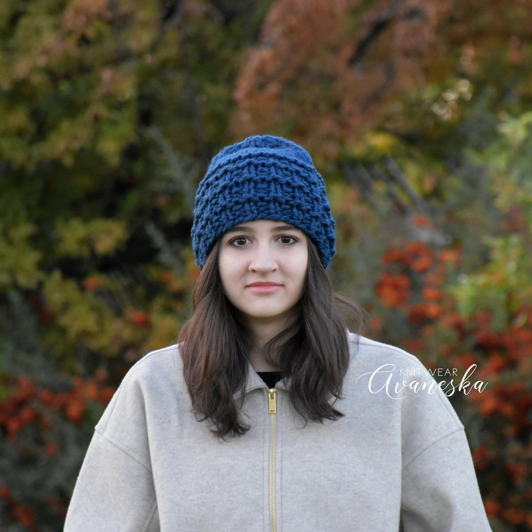 Knit Chunky Beanie | THE SADIE