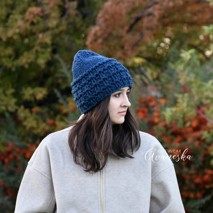 Knit Chunky Beanie | THE SADIE