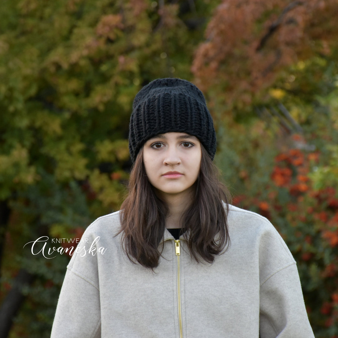 Knit Chunky Beanie | THE LUCY