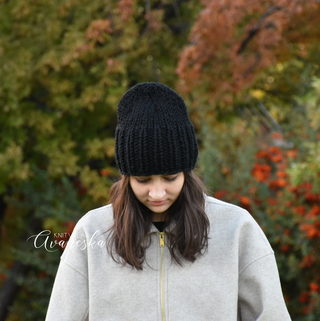 Knit Chunky Beanie | THE LUCY
