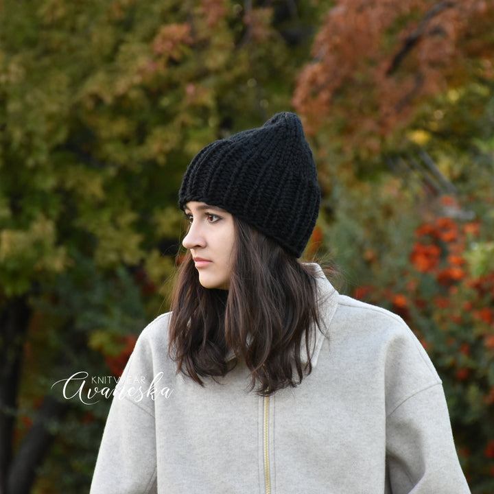Knit Chunky Beanie | THE LUCY