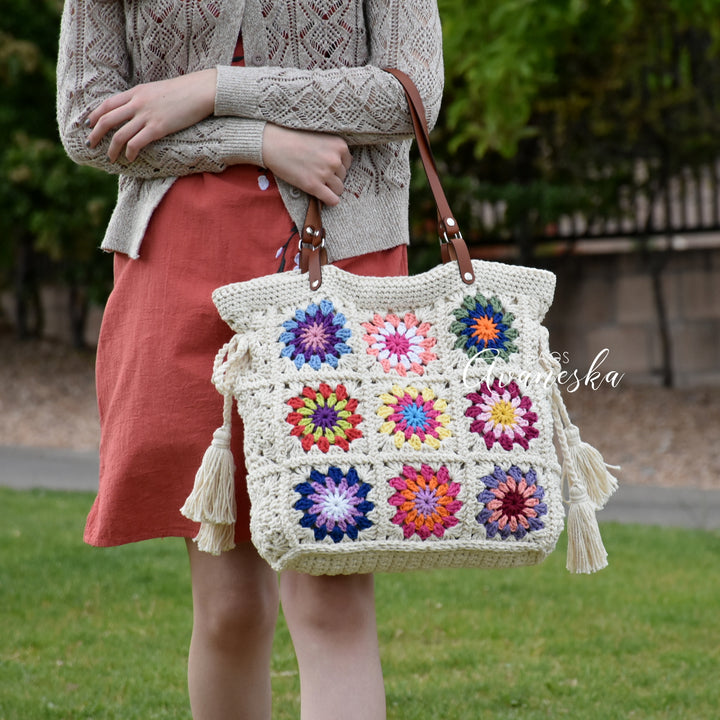 Crochet Granny Squares Bag | DOLORES