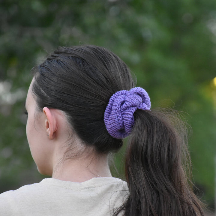Soft Cotton Knit Scrunchies