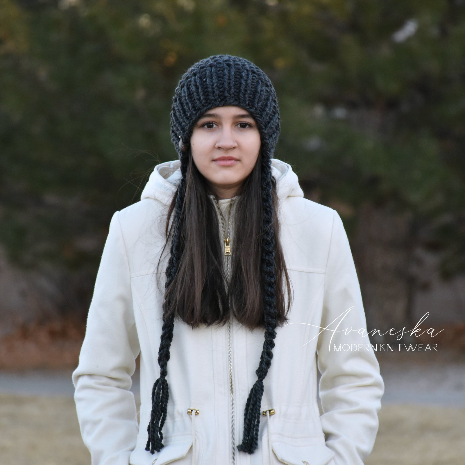 Bonnet Style Slouchy Hat | The BARONESS – Avaneska Knitwear