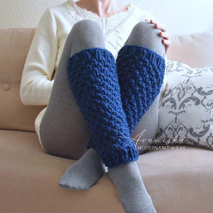 Chunky Knit Woolen Leg Warmers | THE SQUISHIES