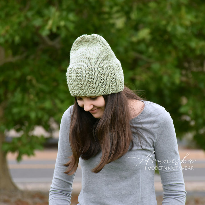 Non-Wool Knit Women's Girls Lightweight Slouchy Beanie Hat | The ENYA