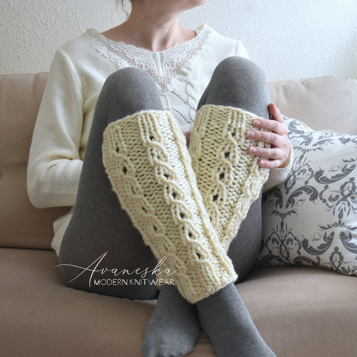Chunky Knit Woolen Leg Warmers | THE TOASTIES