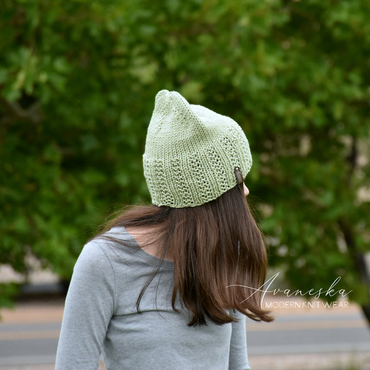 Non-Wool Knit Women's Girls Lightweight Slouchy Beanie Hat | The ENYA