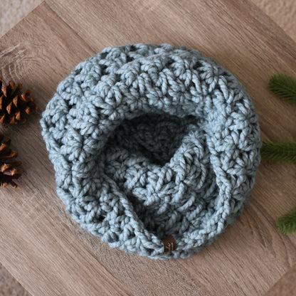 Crochet Chunky Scarf | THE FLORENCE