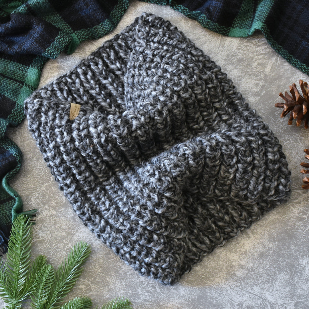 Knit Chunky Winter Woolen Cowl Neck Warmer Scarf | THE MEMPHIS