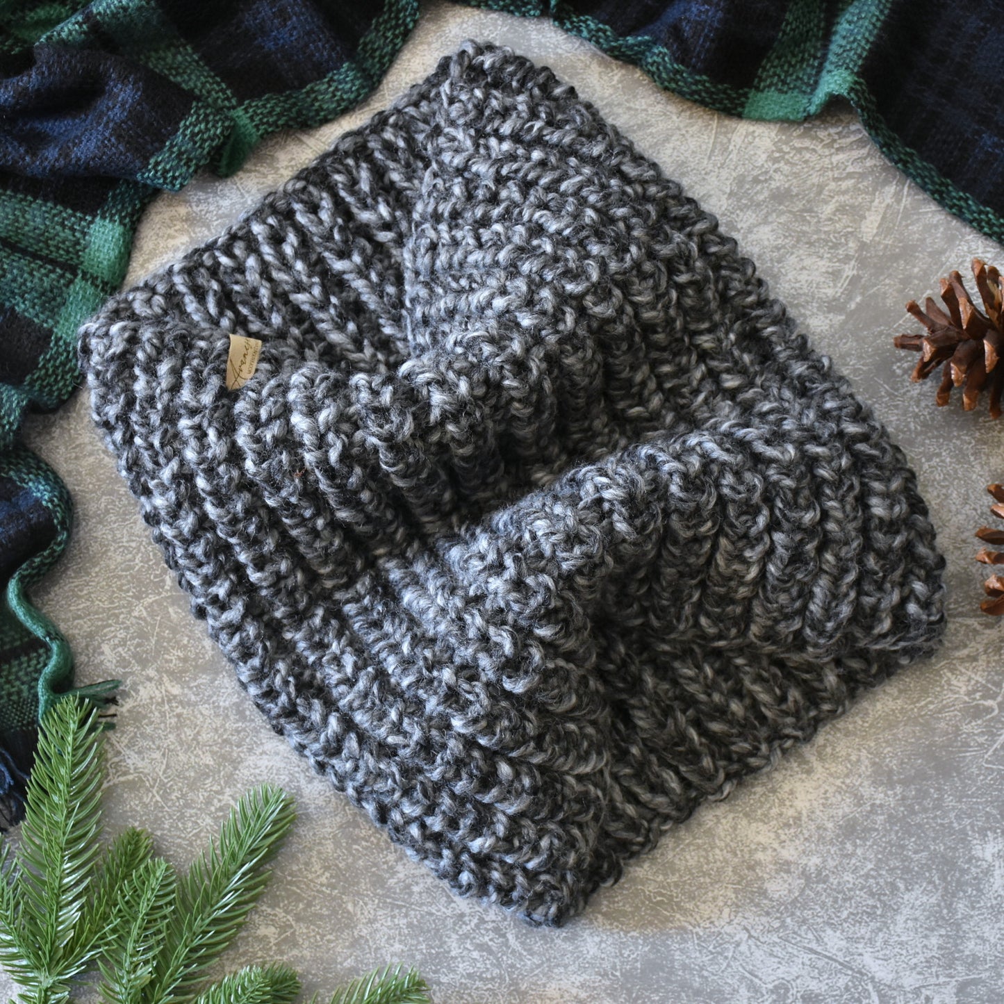 Knit Chunky Scarf | THE MEMPHIS