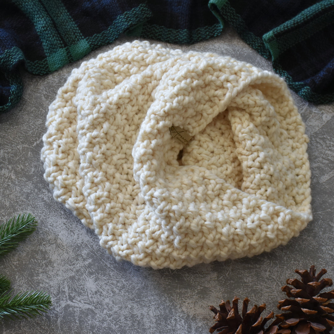 Knit Chunky Winter Woolen Cowl Scarf Neck Warmer | THE SEATTLE