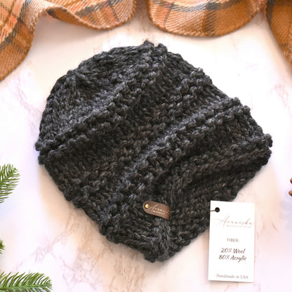 Knit Chunky Beanie | THE OASBY