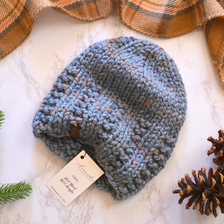 Knit Chunky Woolen Winter Slouchy Hat Beanie | THE EMMA