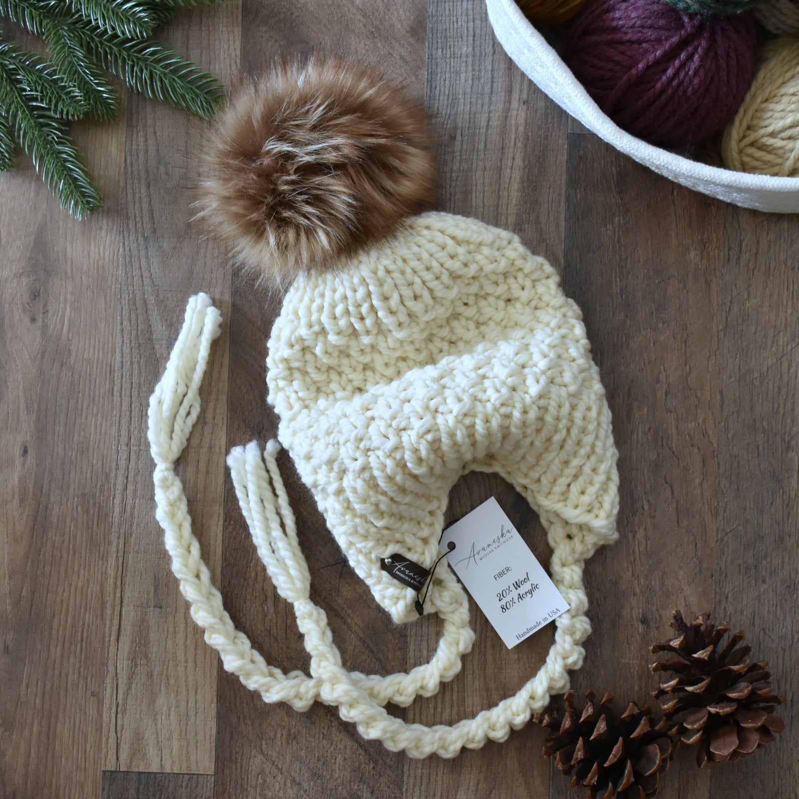 Bonnet Style Slouchy Hat | The QUEEN – Avaneska Knitwear