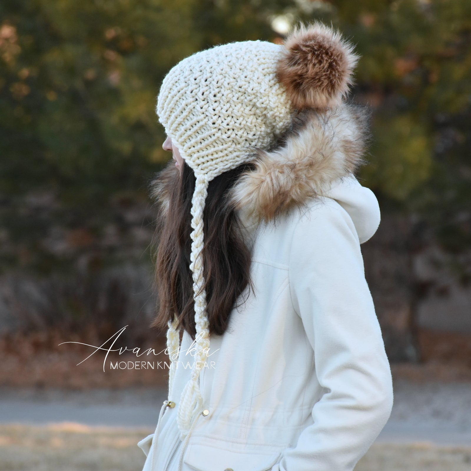 Bonnet Style Slouchy Hat | The QUEEN – Avaneska Knitwear