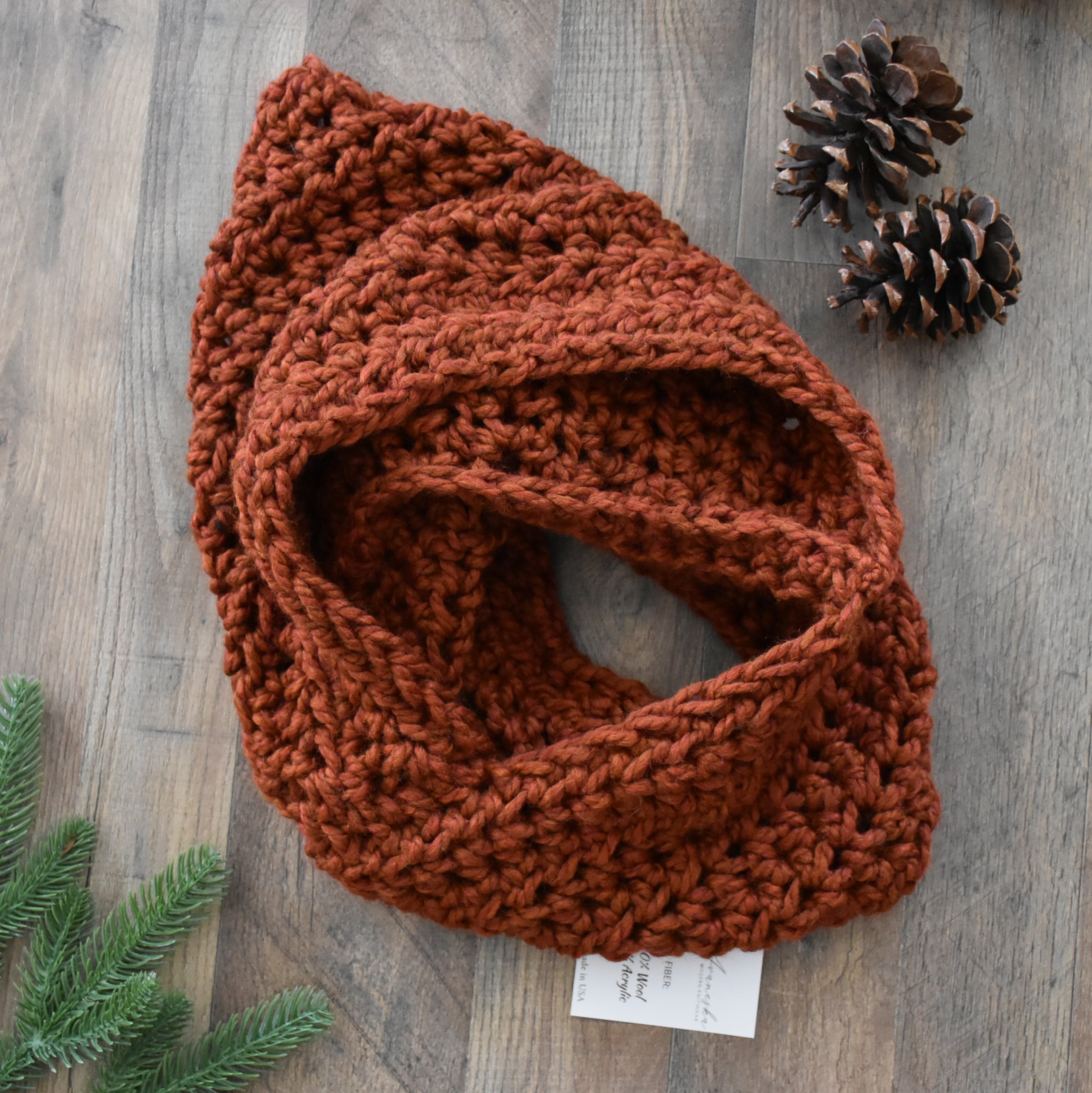 Chunky Hood Scarf | THE WELS – Avaneska Knitwear