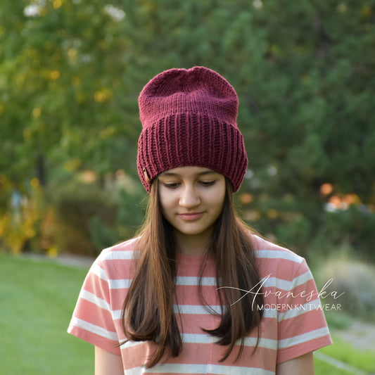 Knit Slouchy Beanie | The HARLEY