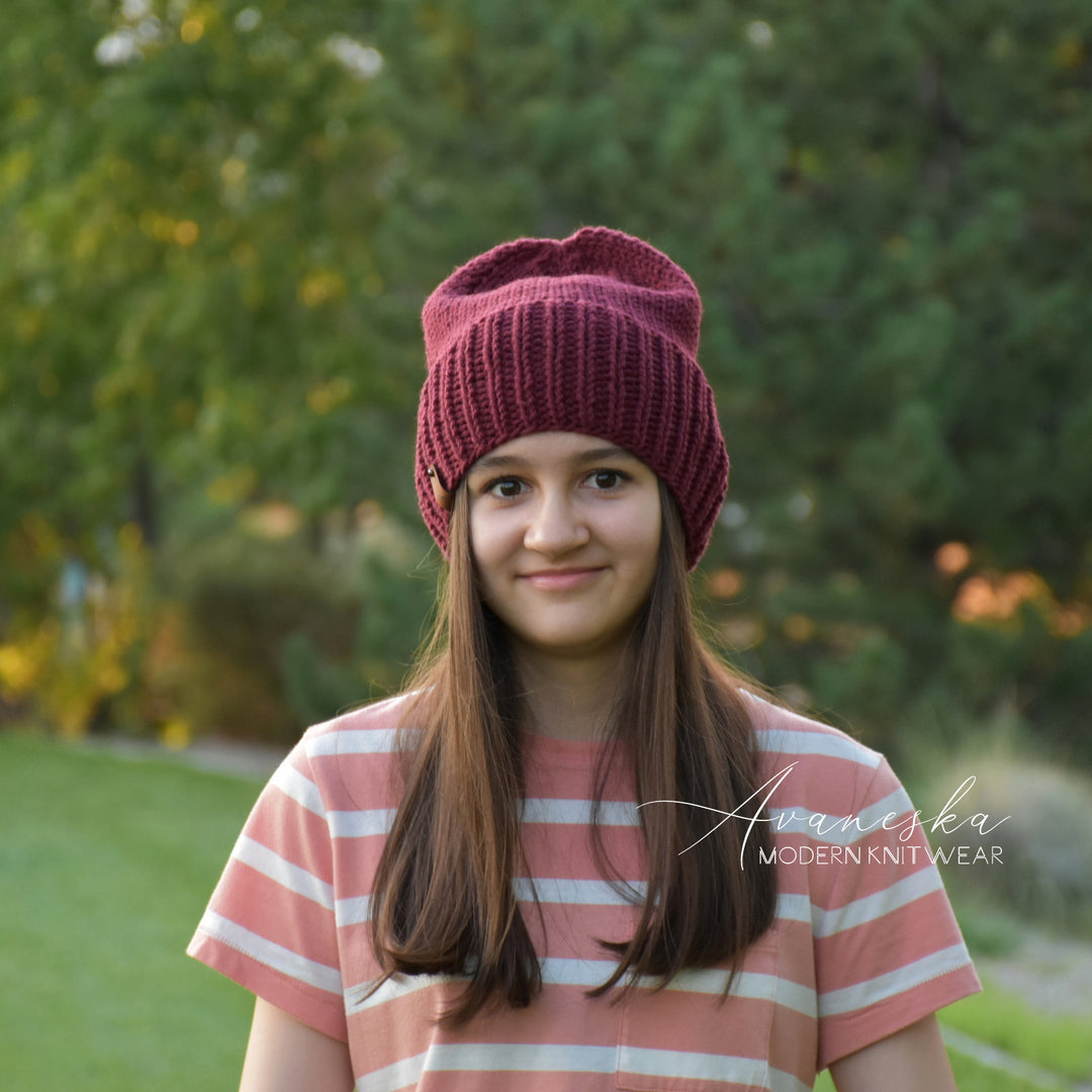 Knit Slouchy Beanie | The HARLEY