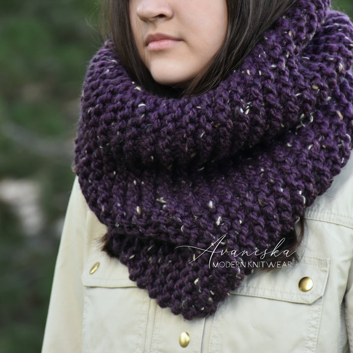 Handmade Chunky Knit Scarf Cowl